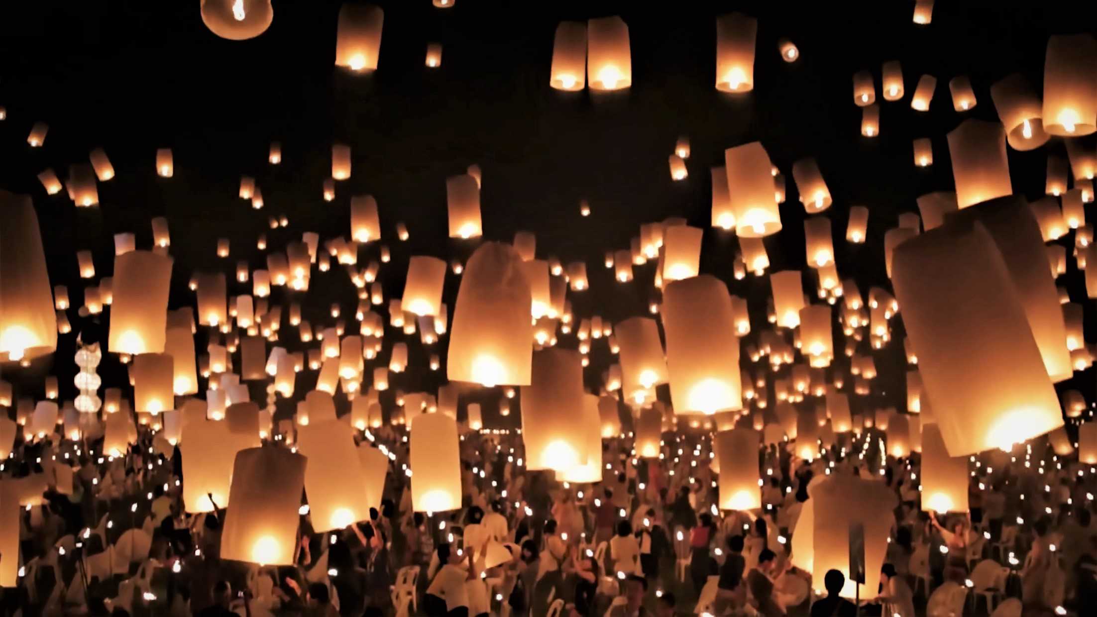 bucket list floating lanterns