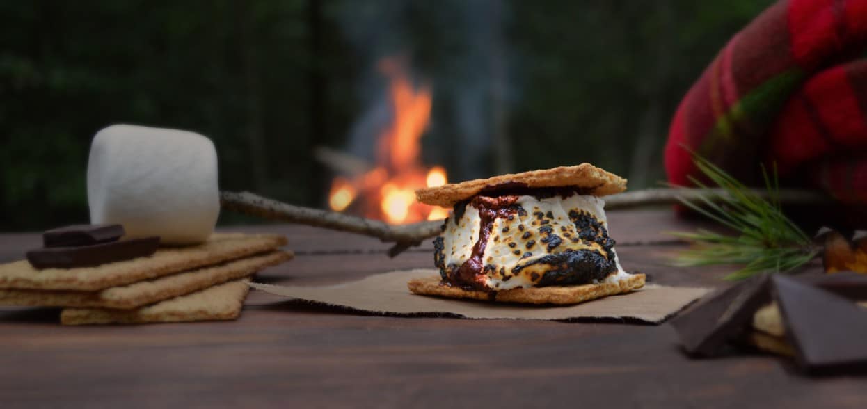 smores-over-campfire