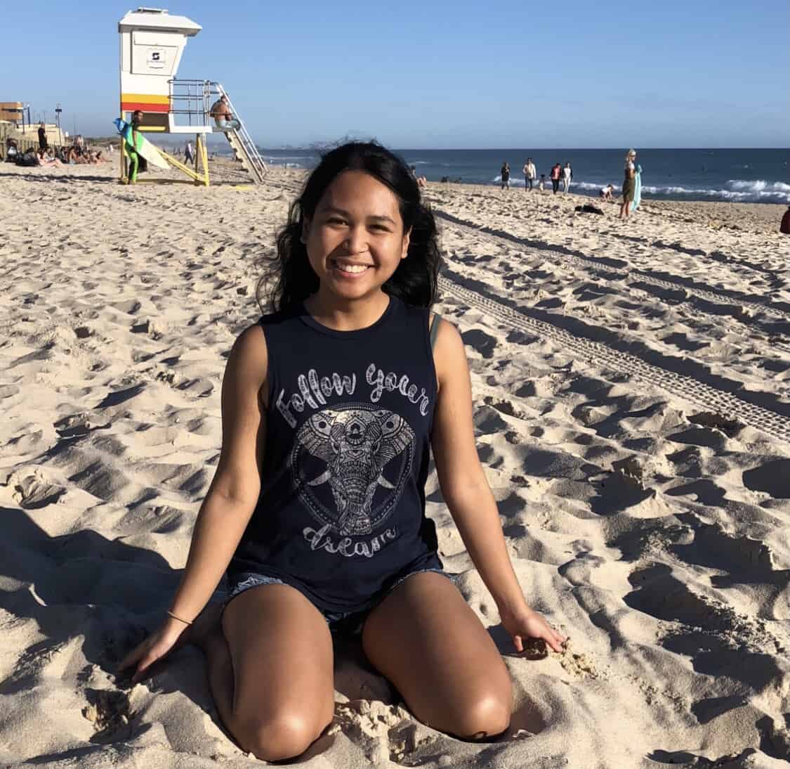 why do people travel winter at the beach